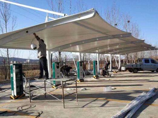 寧波膜結(jié)構(gòu)停車篷